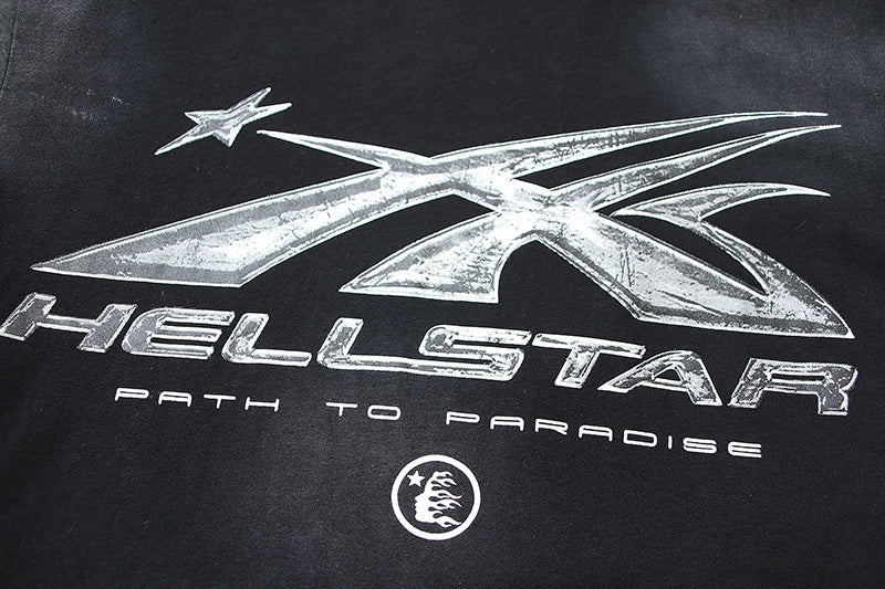 Black Logo Gel T-Shirt E1996