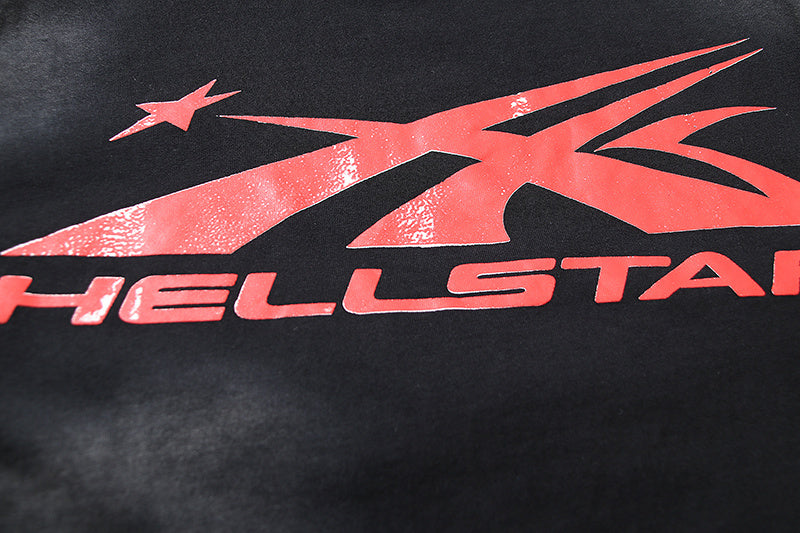 Black and Red Logo T-Shirt L751147