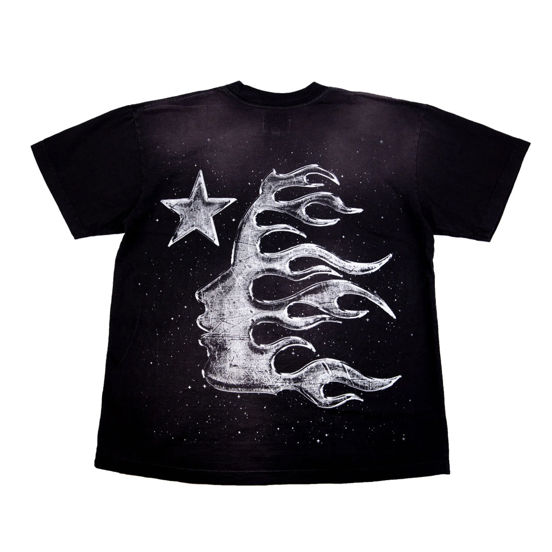 Black Graphic T-Shirt Y4930