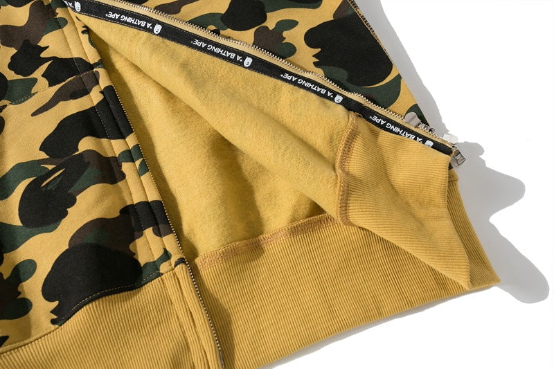 Camo Shark Hoodie X89464
