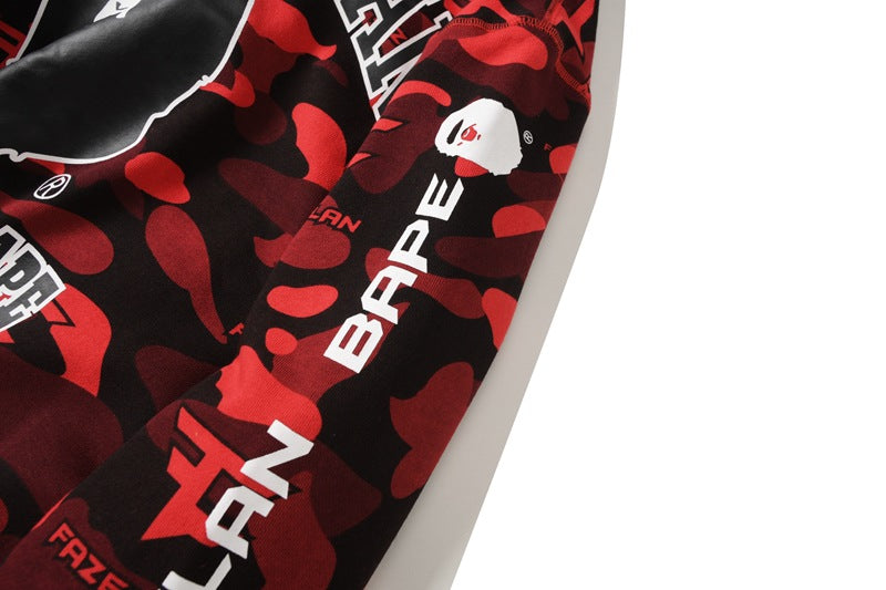 Red Camo Hoodie U46380