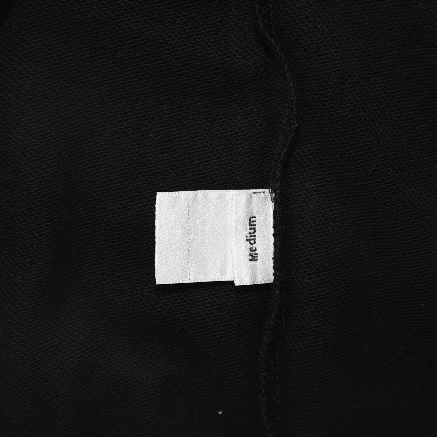 Black Web Hoodie D1958