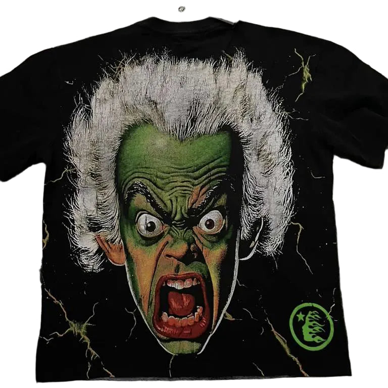Black Graphic T-Shirt F298