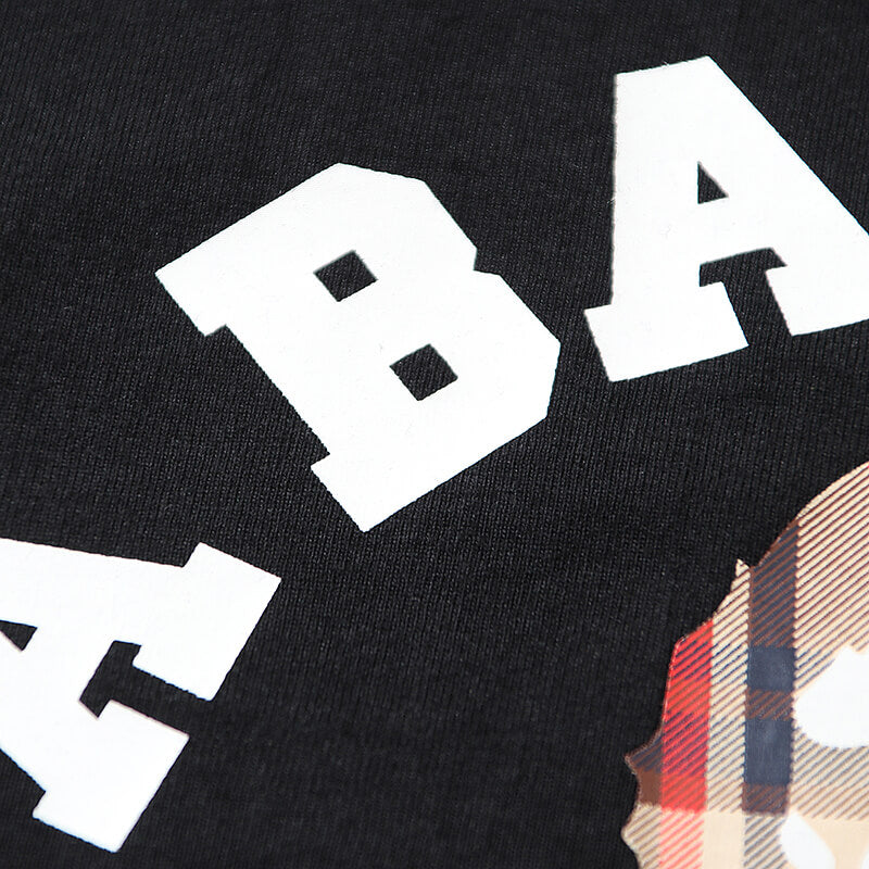Black And Brown Plaid Short Sleeve T-Shirt I729