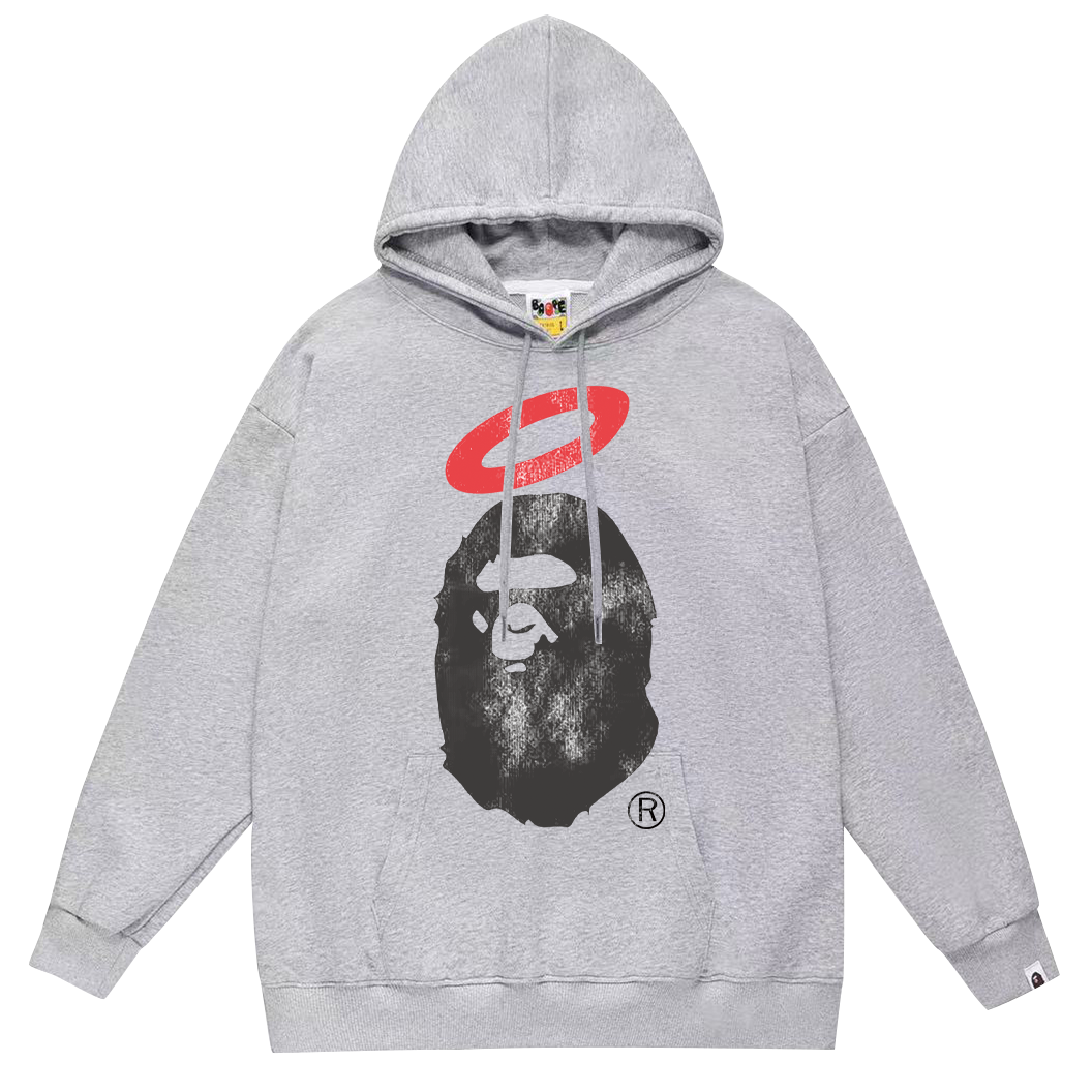 Classic Head Graphic Hoodie Z543