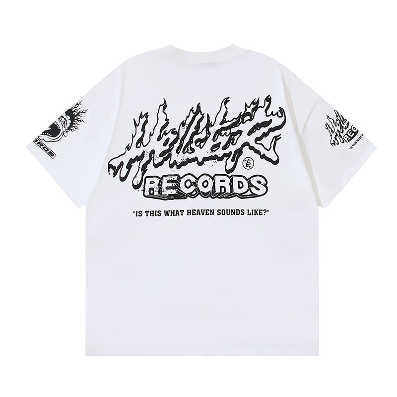 White Graphic T-Shirt X2810