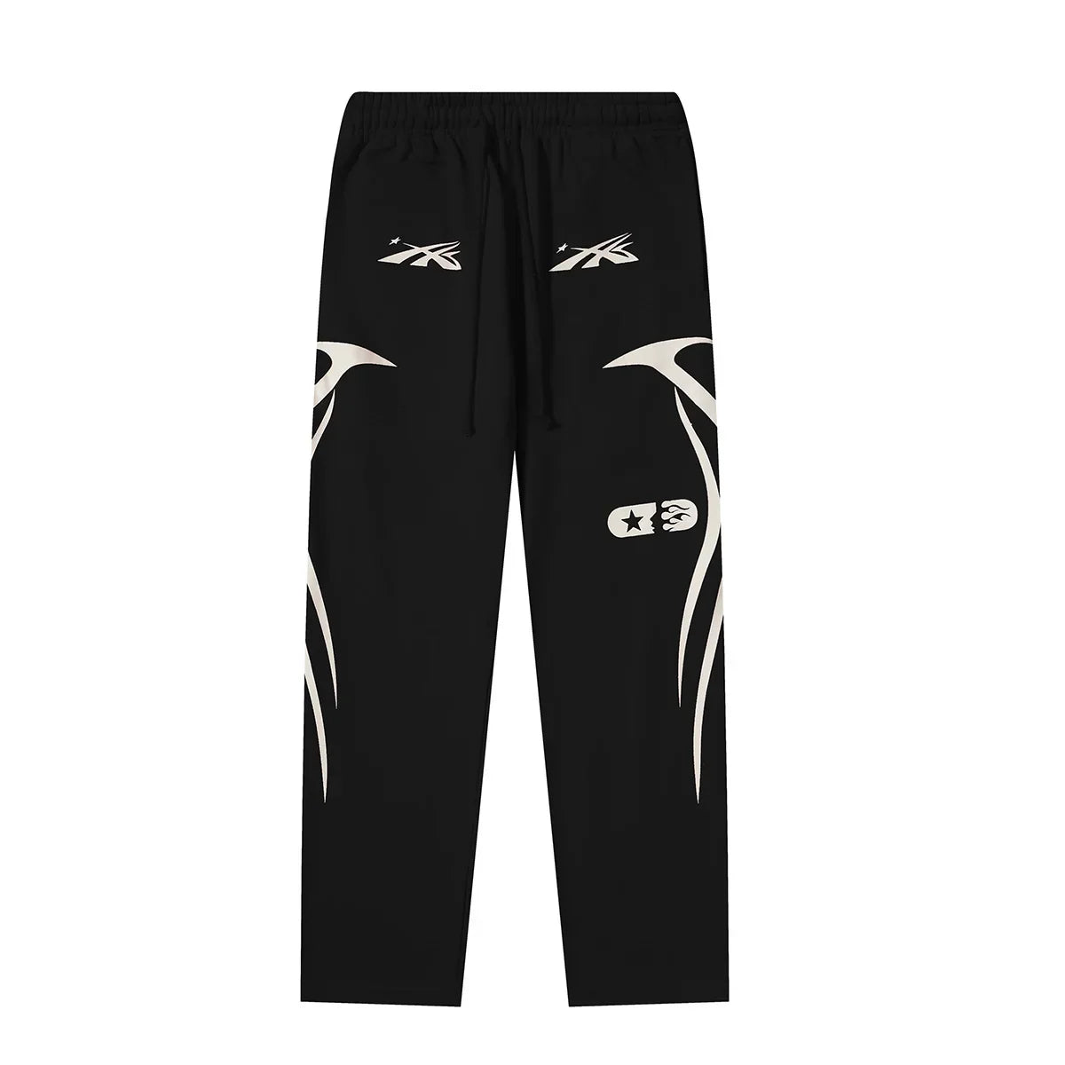 Black Sports Sweatpants O4447