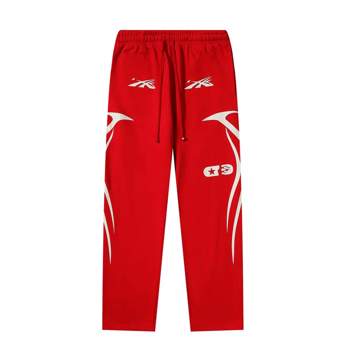 Red Sports Sweatpants X284516