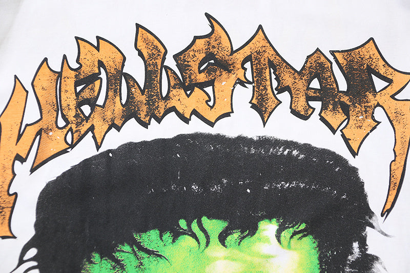 Hellstar Frankenkid White Graphic T-Shirt