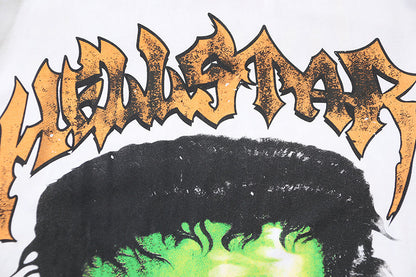 Hellstar Frankenkid White Graphic T-Shirt