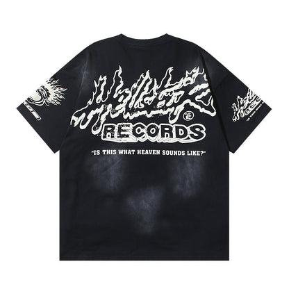 Hellstar Records T-Shirt Black/White
