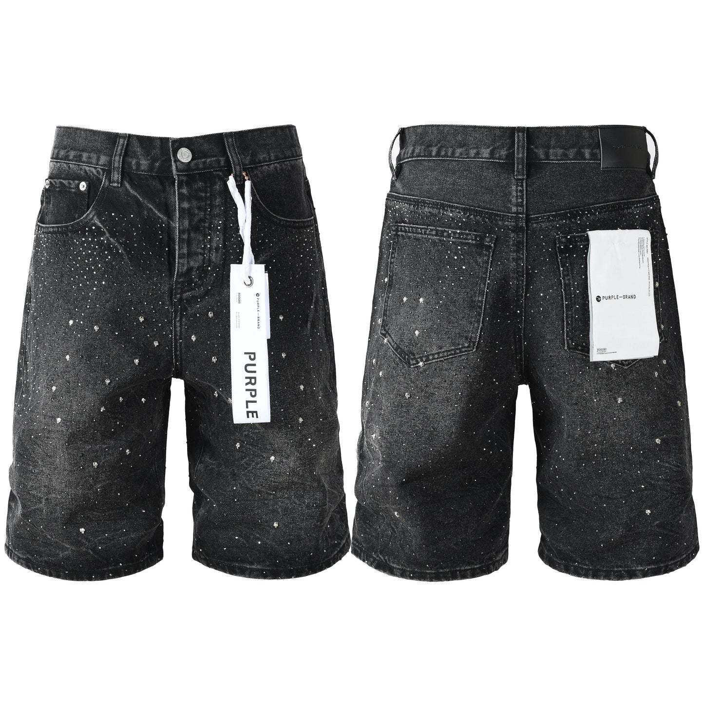 PURPLE Shorts Crystals 5110