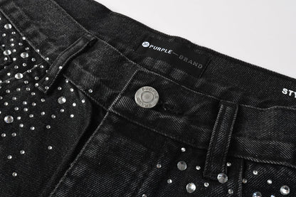 PURPLE Shorts Crystals 5103
