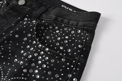 PURPLE Shorts Crystals 5103