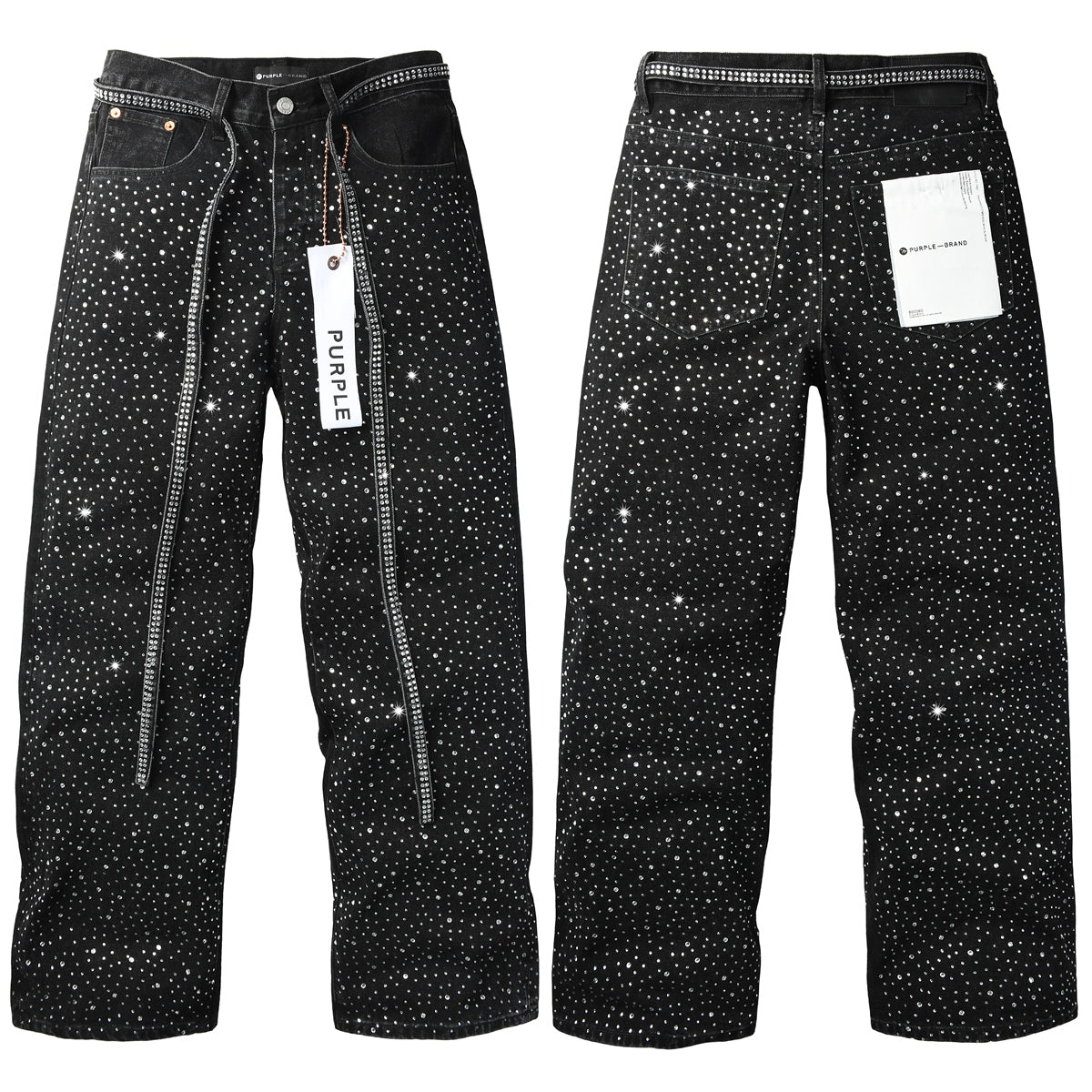 PURPLE JEANS  Crystals 9128