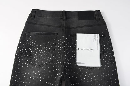PURPLE Shorts Crystals 5111