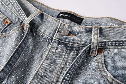 PURPLE Shorts Crystals 5096