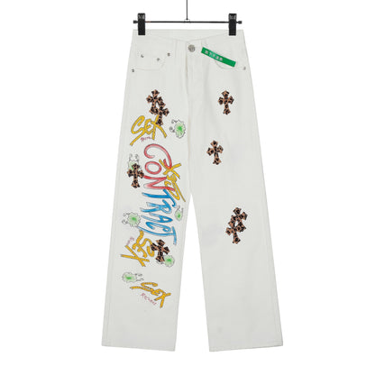 Chrome Hearts Jeans 8128