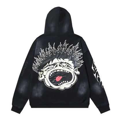 Hellstar Records Hoodie Black