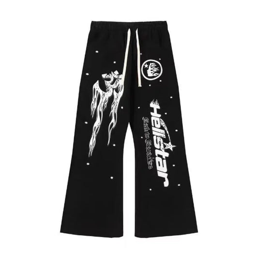 Hellstar Path To Paradise Sweatpants Black White