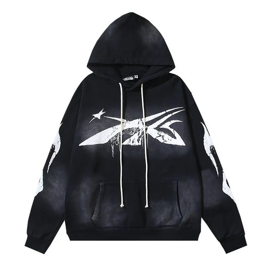 Hellstar Spiderweb Sport Hoodie Black